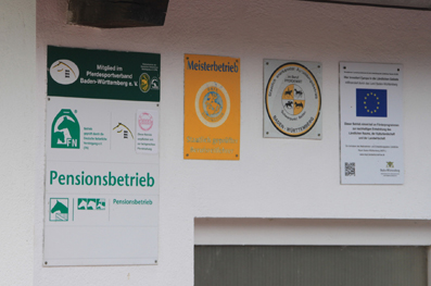 Wir sind geprüfter FN Reitstall !